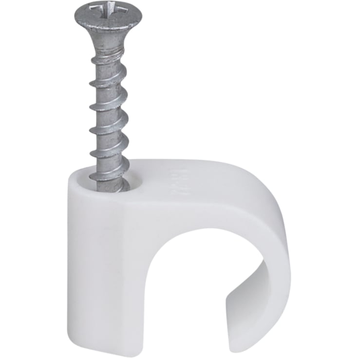500 stk Skrue Clips CS-C4 18-22 PH2 Hvid (50)