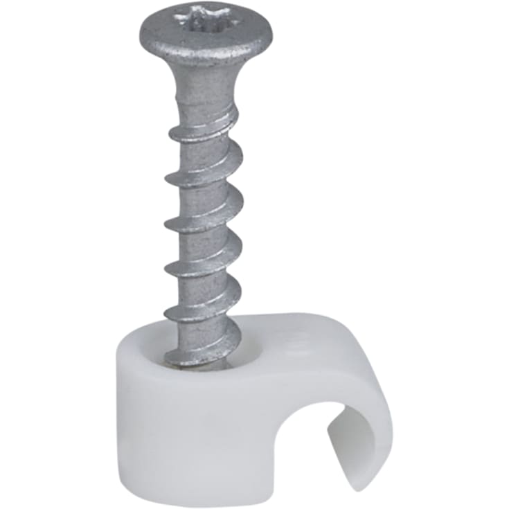 100 stk Skrue Clips SC-C4 7-10 Torx20 Hvid (100)