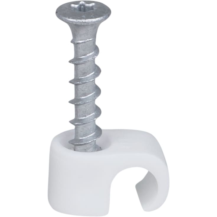 100 stk Skrueklips SC-C4 8-12 Torx20 Hvit (100)