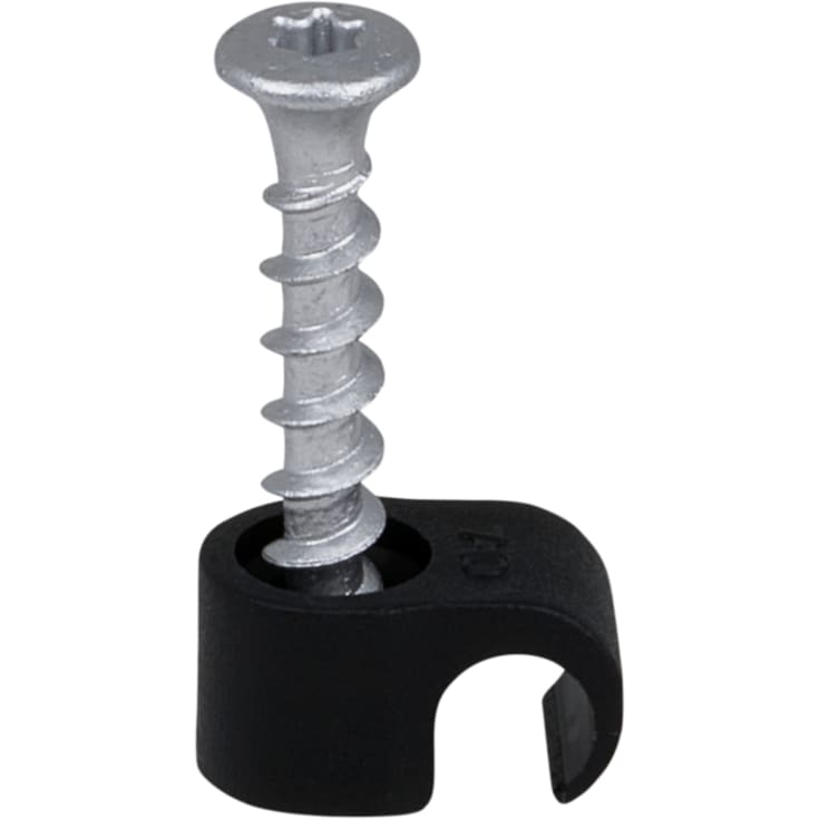 1000 stk Skrue Clips SC-C4 7-10 Torx20 Sort (100)