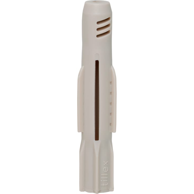 100 st Pluggar Uni UP6 6x35 mm utan krage grå (100)