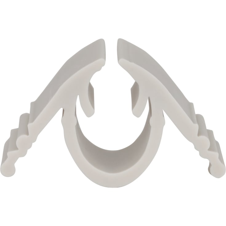 1200 stk Sporklips GR-C 2x10, for 2 x 10 mm kabel i bøtte (1200)