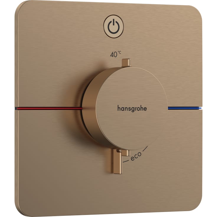 Hansgrohe ShowerSelect Comfort Q dusjbatteri, bronse