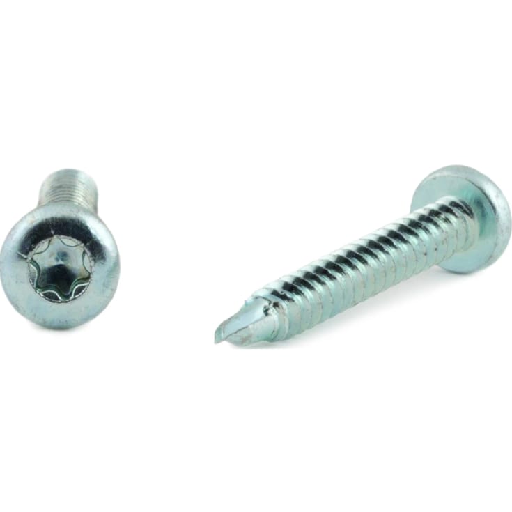 Spånpladeskrue 3,5 x 25 mm, FZB, DIN 7504, TX, PAN, 1000 stk.