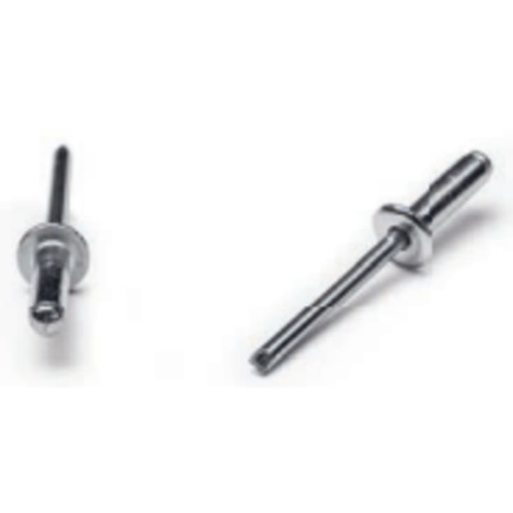 Blindnitte åben 2,4 x 6 mm, AL/ST, DIN 15977, 1000 stk.