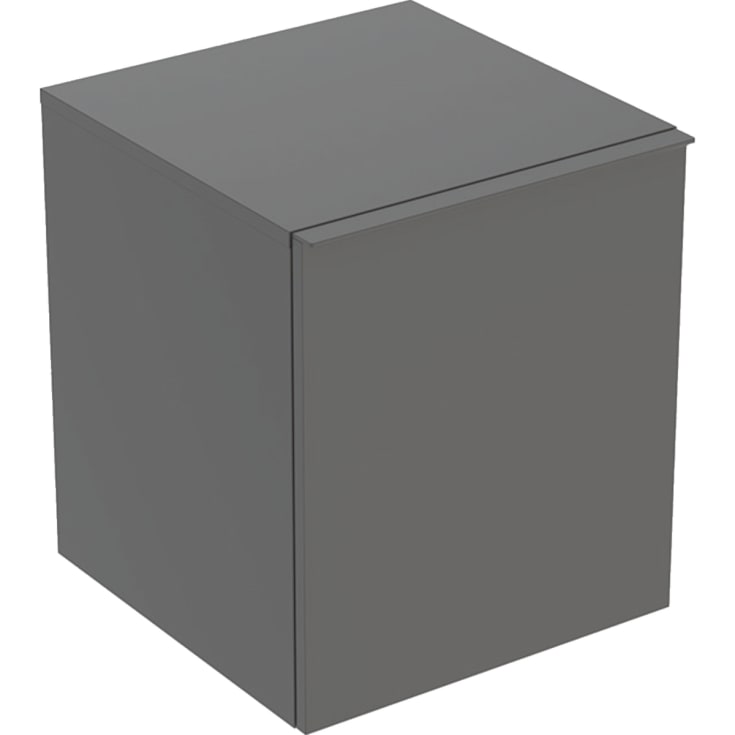 Geberit Acanto sideskap, 45,2x47,5 cm, matt grå