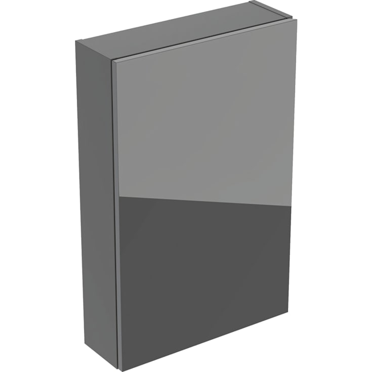 Geberit Acanto veggskap, 45x15 cm, grått glass