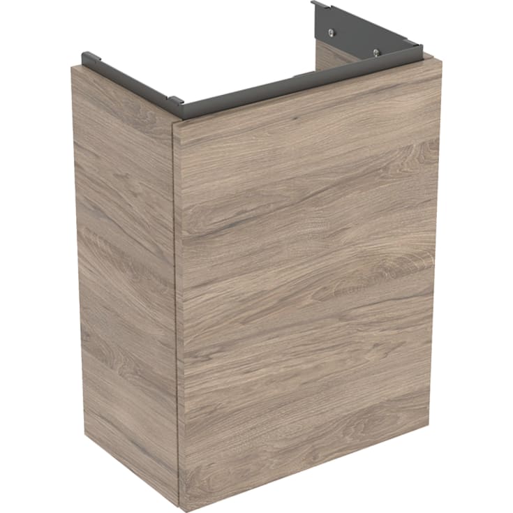 Geberit Acanto tvättställsunderskåp, 39,2x24,6 cm, valnöt