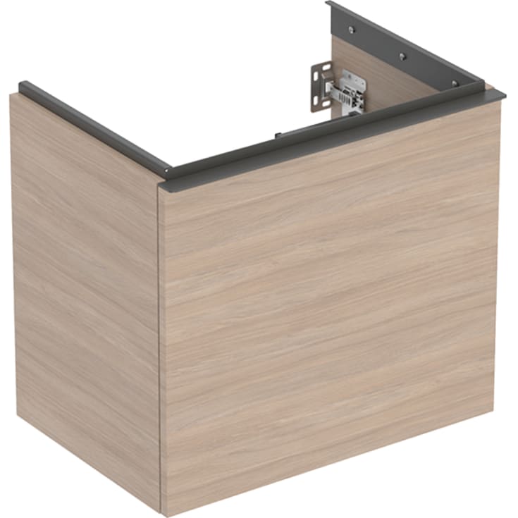 Geberit Acanto tvättställsunderskåp, 59,2x41,5 cm, ek