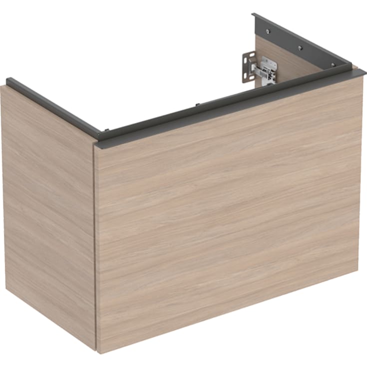 Geberit Acanto tvättställsunderskåp, 74x41,5 cm, ek