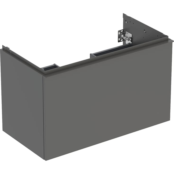 Geberit Acanto underskab, 88,8x47,5 cm, mat grå