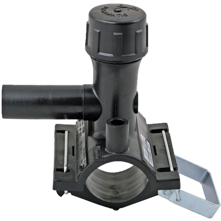 FUSAMATIC 63x32 MM PE100 BOREBRAKETT MED SNAP-LÅS AUTOPIN SDR11