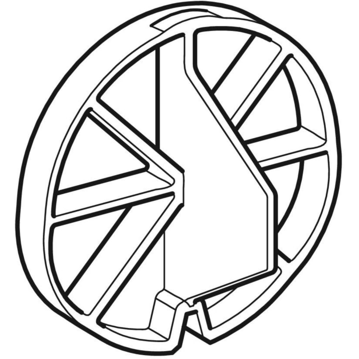 Geberit drossel til skyllerør