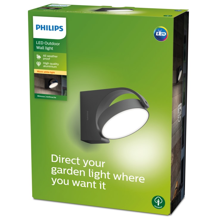 Philips myGarden Mimosa utelys vegg