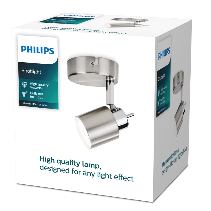 Philips myLiving Meranti spotter i tak, krom