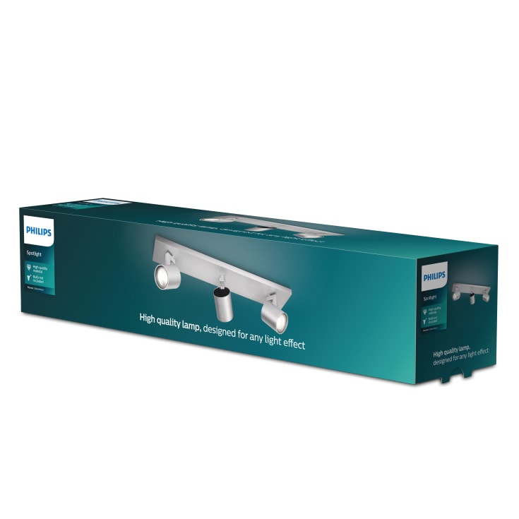 Philips myLiving Runner spotter i tak, aluminium
