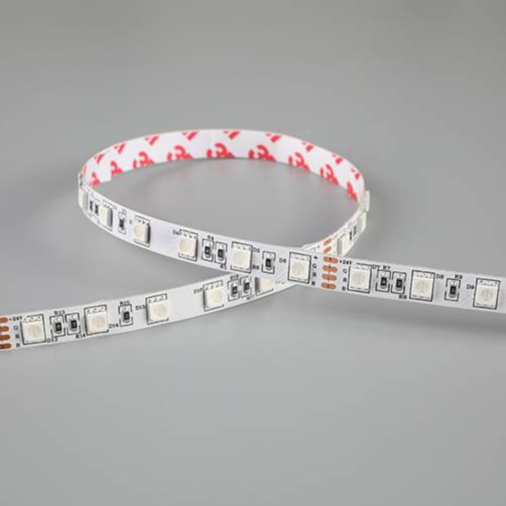 E-Cell Eco RGB 10M Strip 24V IP20 10W B:10mm K:100mm
