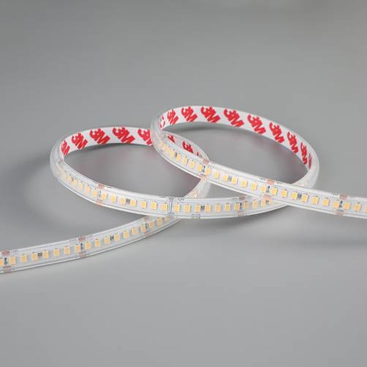 Ansell Lighting E-Cell udendørs LED strip, 3000K, 1400lm, 50 meter