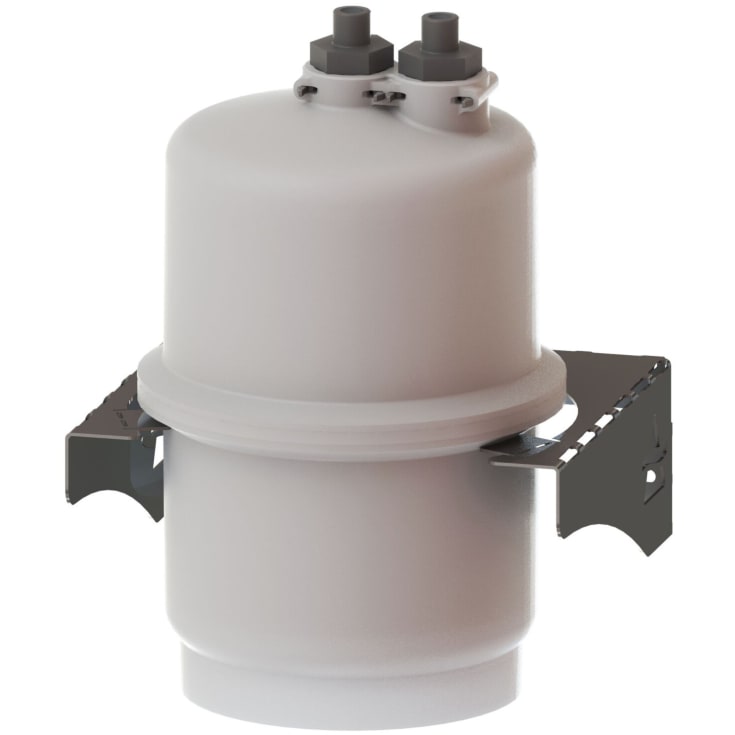 JVT foldbar vægbeslag til 3L Resintank, Hydrosoft og Hydropure filter