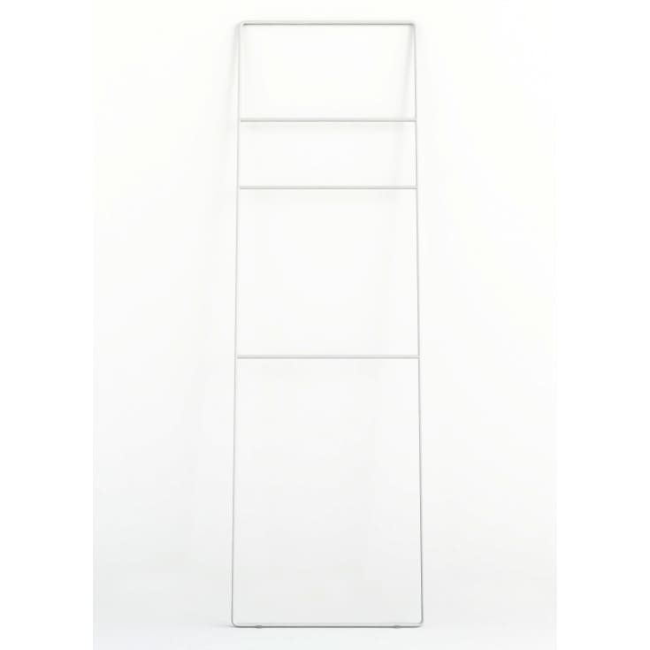 Metallbude Estina håndklædeholder, 55 cm, hvid