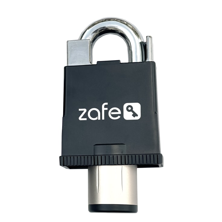 Zafe IP67 Smart hængelås, 15 mm