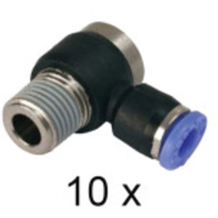 Push-In 1/2" banjo 8mm. Pakke med 10 stk.