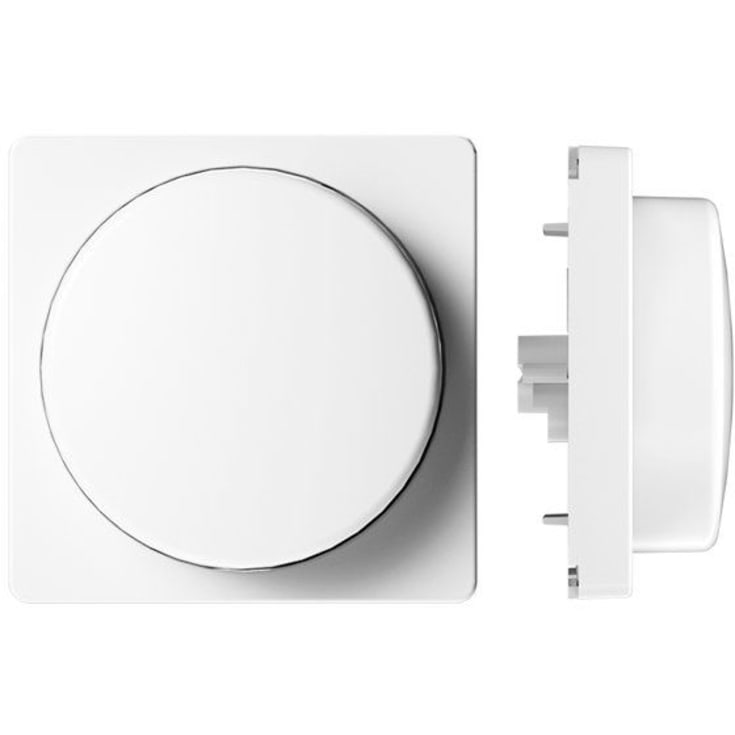 HiluX front for ZigBee roterbar dimmer, hvit