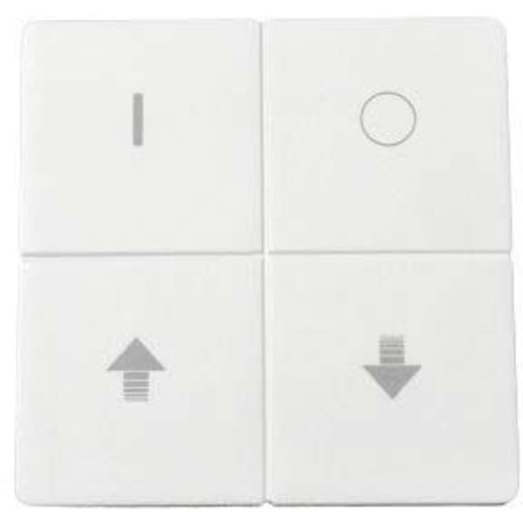 Hilux Lightbee Zigbee tangentbord med ikoner