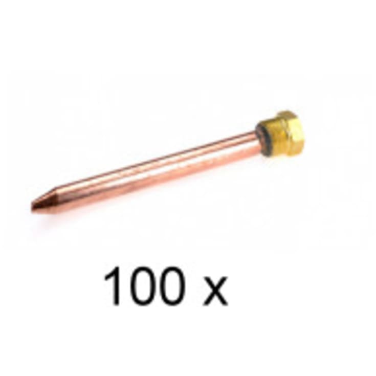 Dykrør 100mm. Pakke med 100 stk.