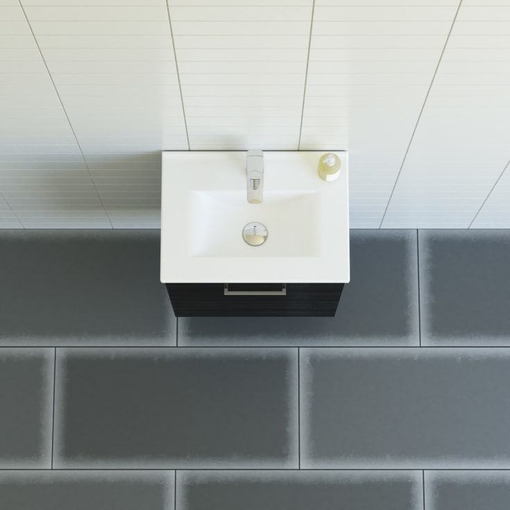 Dansani Mido+ möbelpaket, 51x36,5 cm, höger, svart