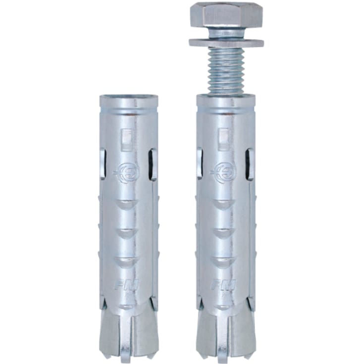 SIMPSON STRONGTIE TMC hulrumsdybel M4 på et lag gips.