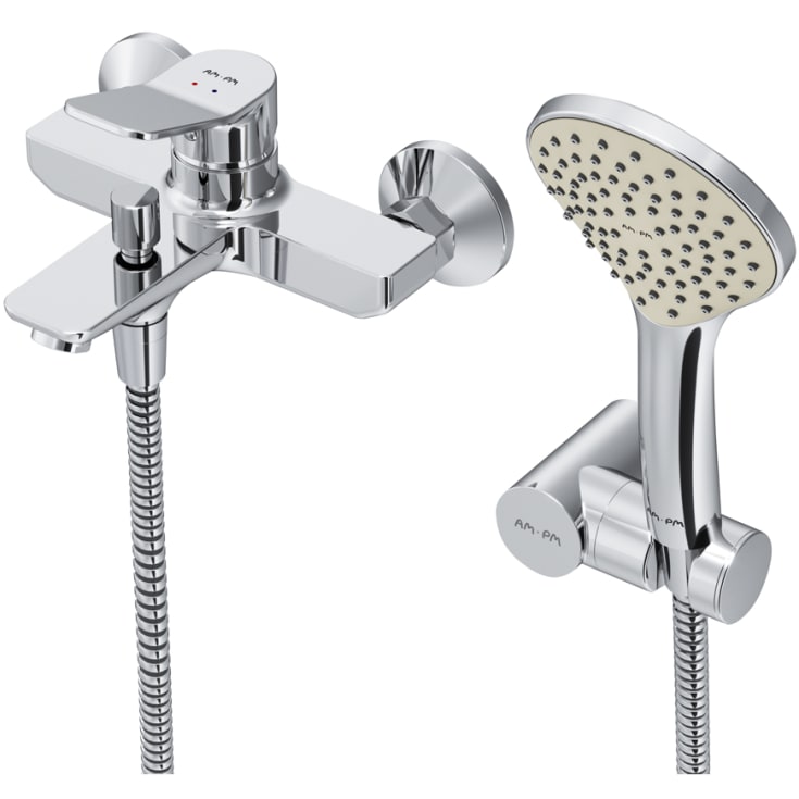 AM.PM X-Joy kararmatur med brusesæt, krom