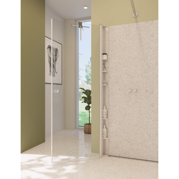 Dansani Match Tower brusehylde, til model D, satin