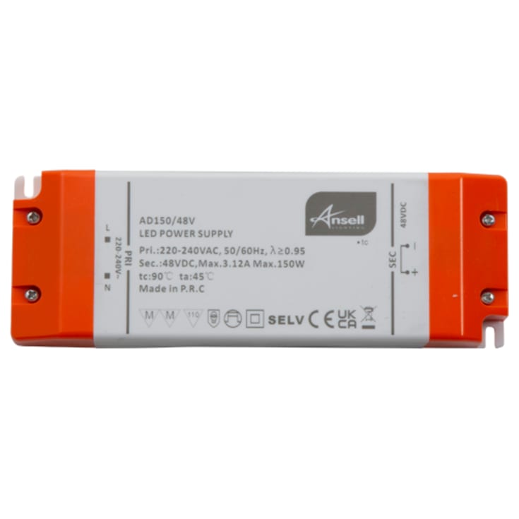 Ansell Lighting LED driver, 48V, 240W