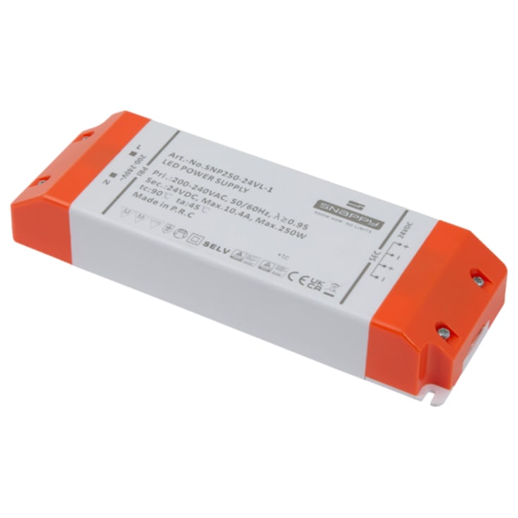 LED-drivrutin 240W 24Vdc IP20