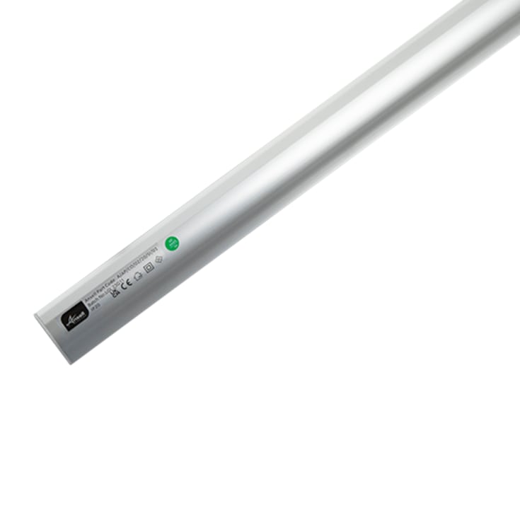 Ansell Lighting LED skinne, væg, 43x17,7 mm, 2 meter, aluminium