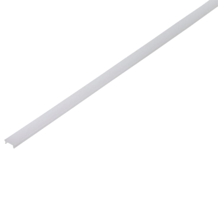 Ansell Lighting däckskena, 43x17,7 mm, 2 meter, opal