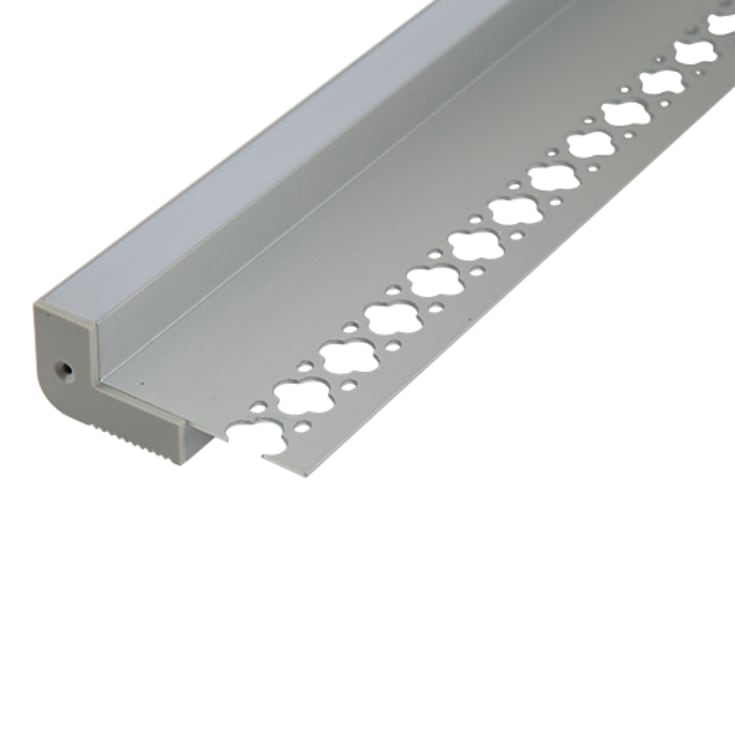 2M trappe Profil 26,3x68 (indv. 12,5) IP65 alu