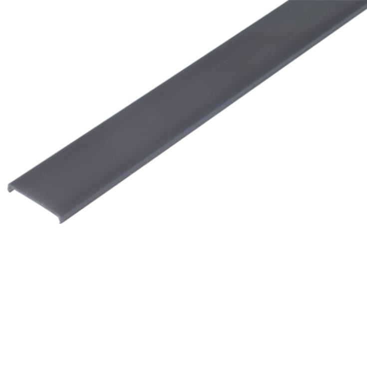 2M Sort afskærmning til 35x35 Profil, 30 mm, IP20