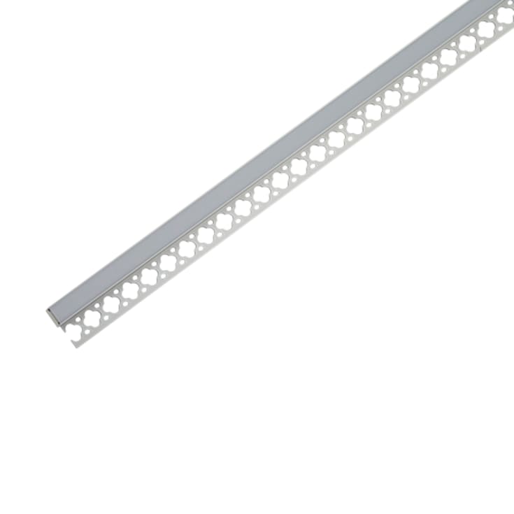 Ansell Lighting LED skinne, indspartling, 11,3x35,5 mm, 2 meter, hvid