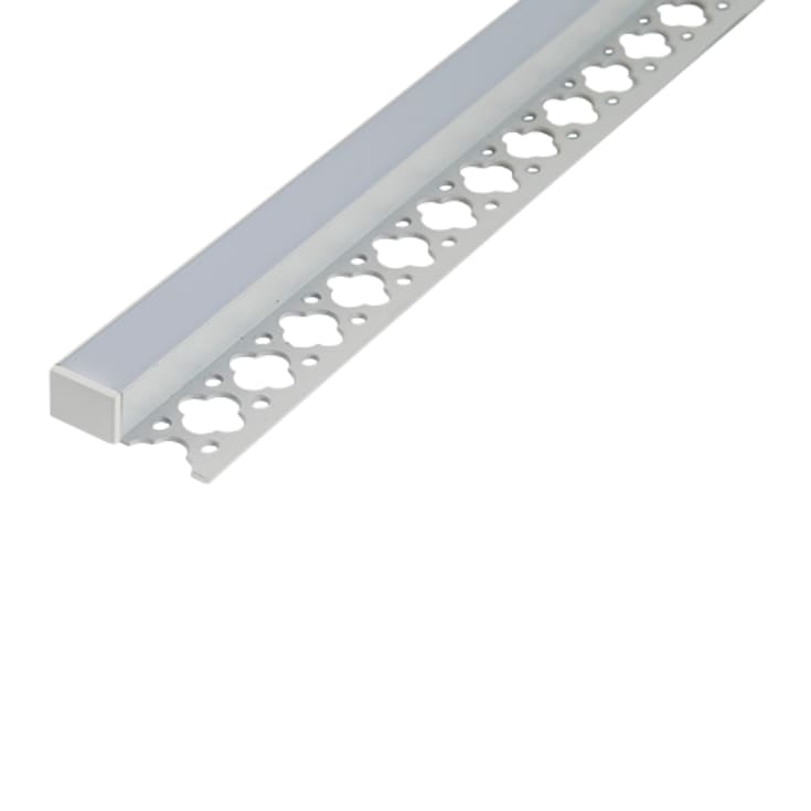Ansell Lighting LED skena, spackling, 11,3x35,5 mm, 2 meter, vit