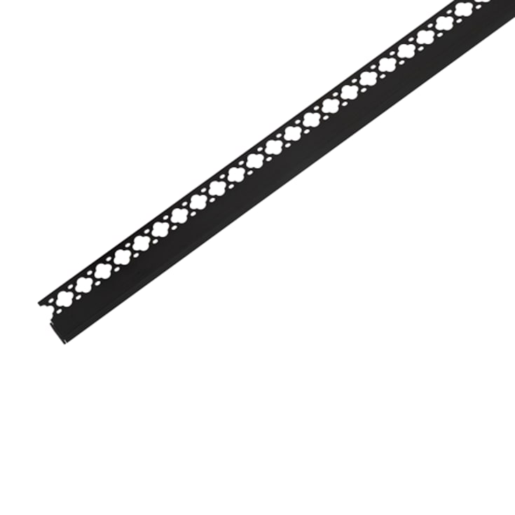 Ansell Lighting LED skinne, sparkling, 11,3x35,5 mm, 2 meter, svart