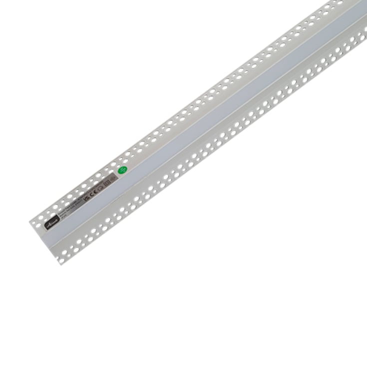 Ansell Lighting LED skinne, indspartling, 23,1x53 mm, 2 meter, hvid