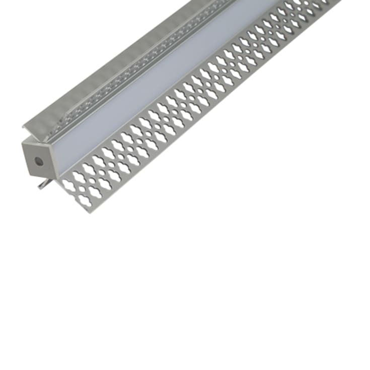 Ansell Lighting LED skinne, indspartling, 26,5x46,5 mm, 2 meter, aluminium