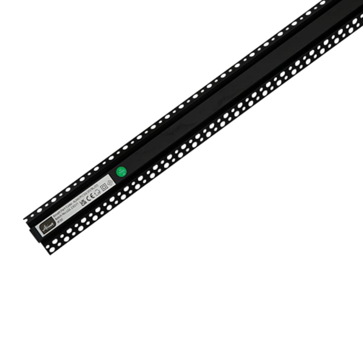 Ansell Lighting LED skinne, indspartling, 26,5x46,5 mm, 2 meter, sort