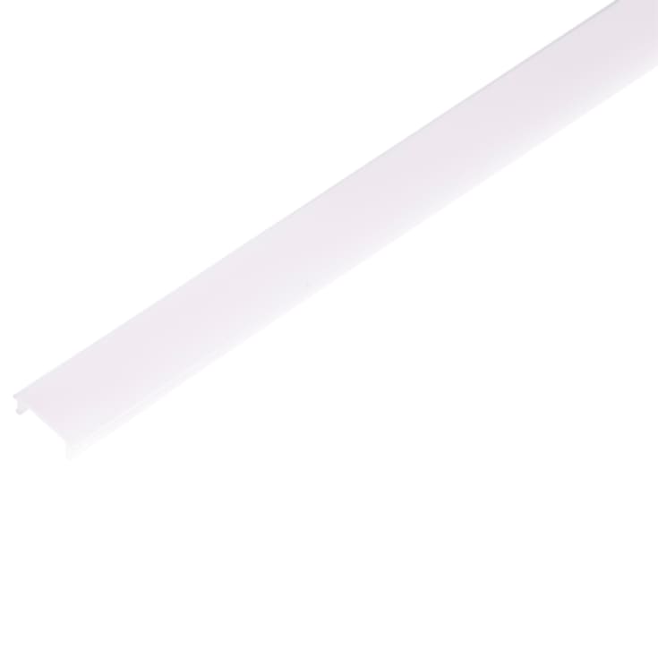 Ansell Lighting däckskena, 15x56,2 mm, 2 meter, opal
