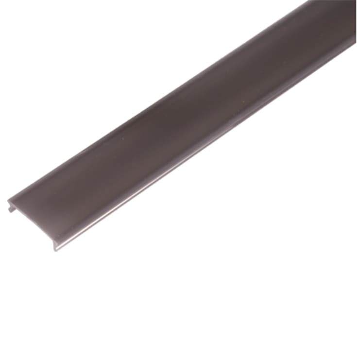 2M Sort afskærmning til 14,8x61,8 Profil, 21 mm, IP20