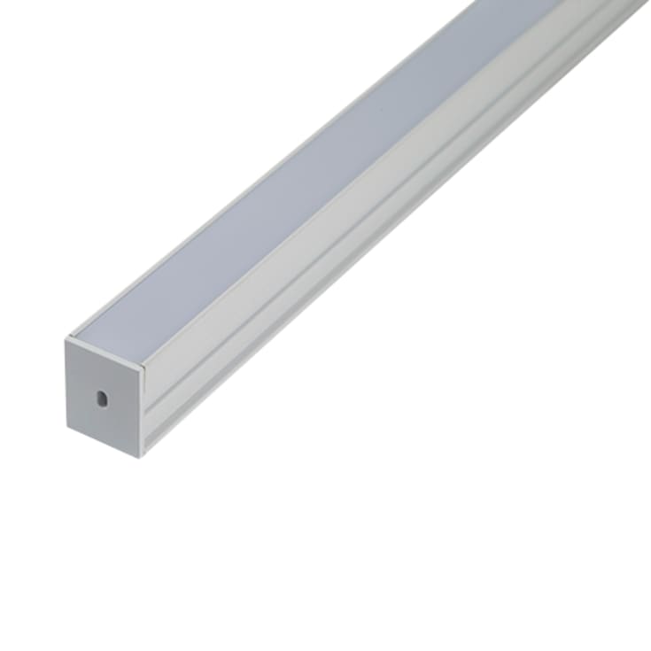 2M Indbyg Profil 26x21,3 (indv. 12,2mm) IP65 hvid