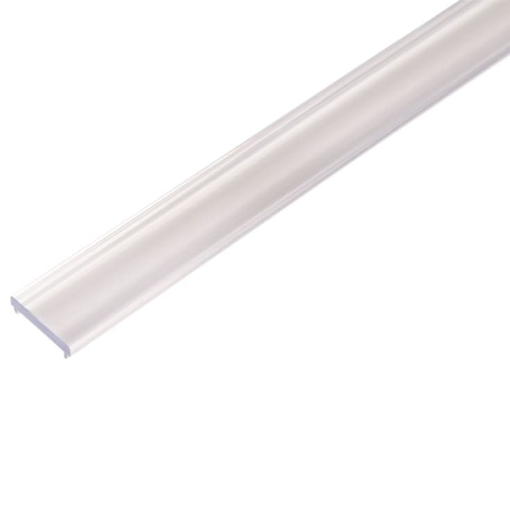 Ansell Lighting däckskena, 26x21,3 mm, 2 meter, klar