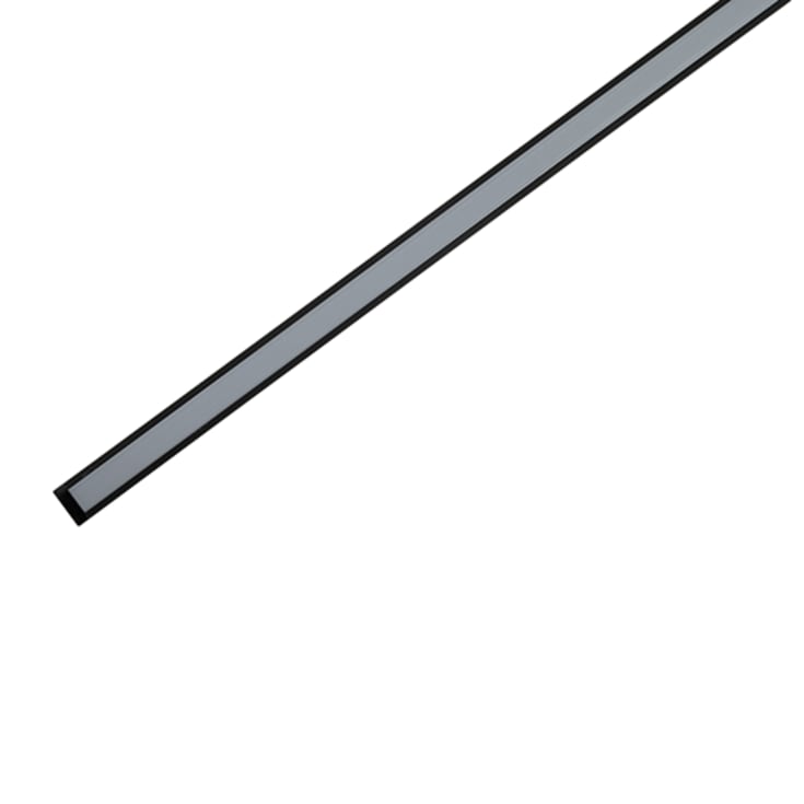 Ansell Lighting LED skinne, indbyg, 15x20 mm, 2 meter, sort
